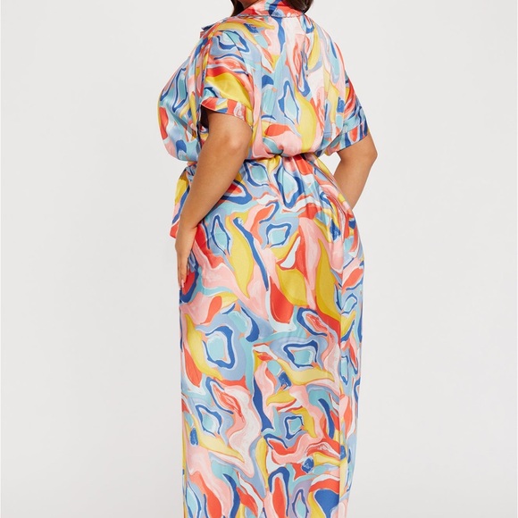 Hailey Button Up Maxi Dress - Picture 3 of 3